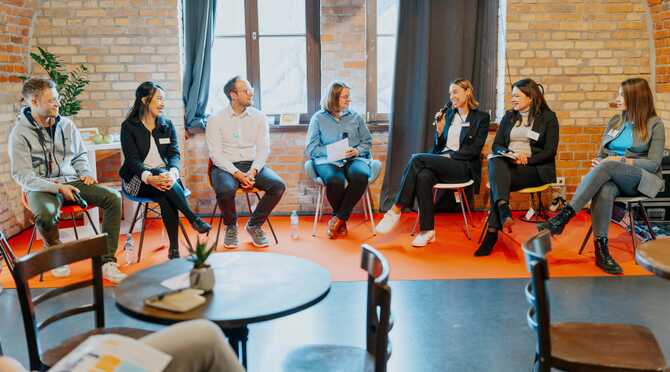 hierbleiben. JOBEVENT for Internationals