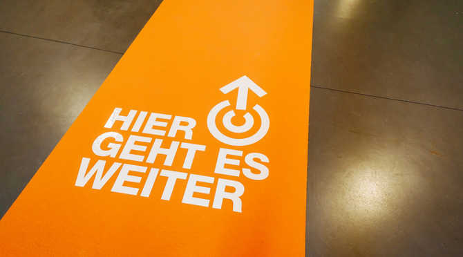 „hierbleiben.“ endlich an einem Samstag!