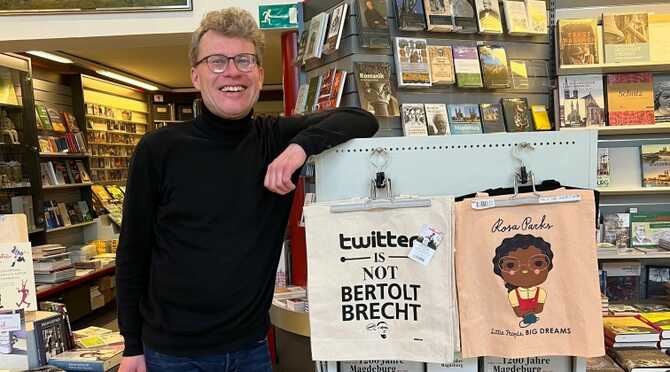 Das ist die älteste Buchhandlung Magdeburgs!